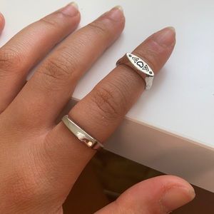 Silver Ring Set